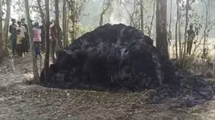 Bareilly News: अवैध संबंध के शक में पत्नी को पुआल में जिंदा जलाया, अधजली लाश बरामद, पति पर FIR दर्ज