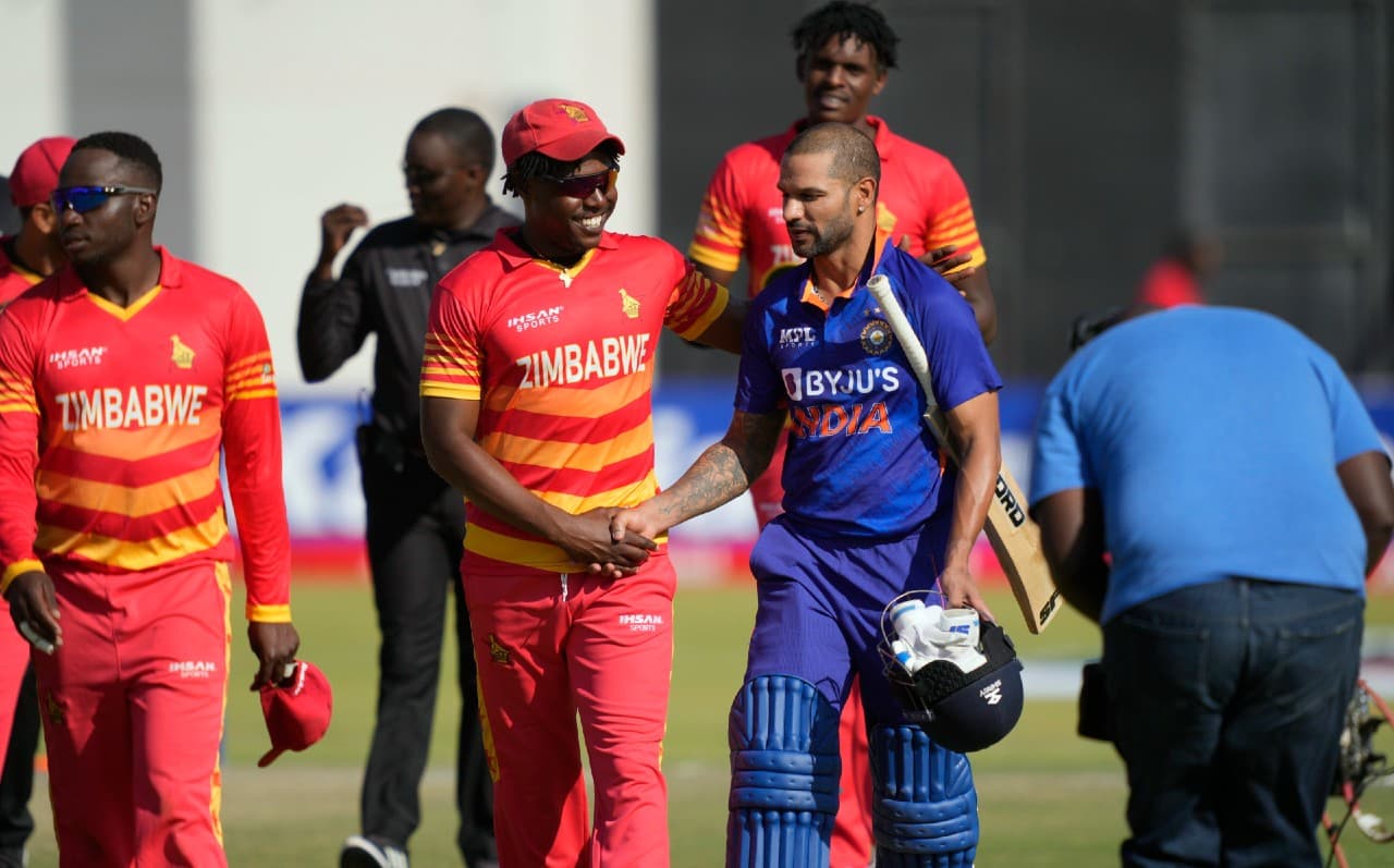 India Vs Zimbabwe: पहले वनडे में भारत ने जिम्बाब्वे को 10 विकेट से रौंदा, शिखर धवन और शुभमन गिल का कमाल