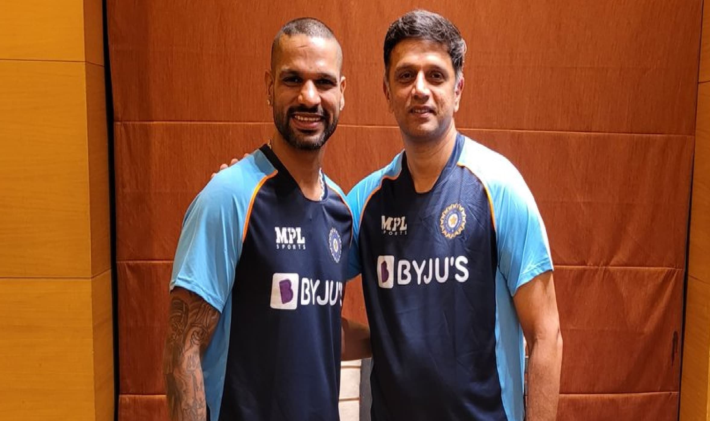 IND vs SL : श्रीलंका दौरे पर दिखेगा 'गब्बर' और 'द वॉल' की जोड़‍ी का धमाल, रवानगी से पहले धवन ने खिलाड़ियों में भरा जोश