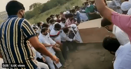 दिल्ली में सुपुर्द-ए-खाक हुए पूर्व सांसद शहाबुद्दीन, समर्थकों में मायूसी के साथ आक्रोश, राजद पर लगाए गंभीर आरोप