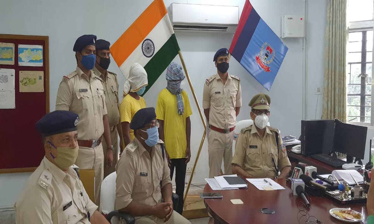 पीएलएफआई के नाम पर सिमडेगा के व्यवसायी से रंगदारी मांगने वाले 2 आरोपी रांची से गिरफ्तार