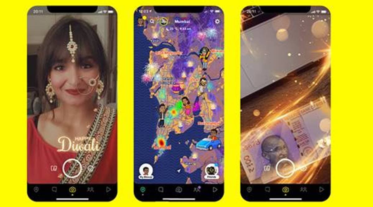 Happy Diwali 2020 Wishes, Snapchat New Lenses, Stickers: दिवाली पर स्नैपचैट ने लॉन्च किये नये लेंस, फिल्टर और स्टिकर्स
