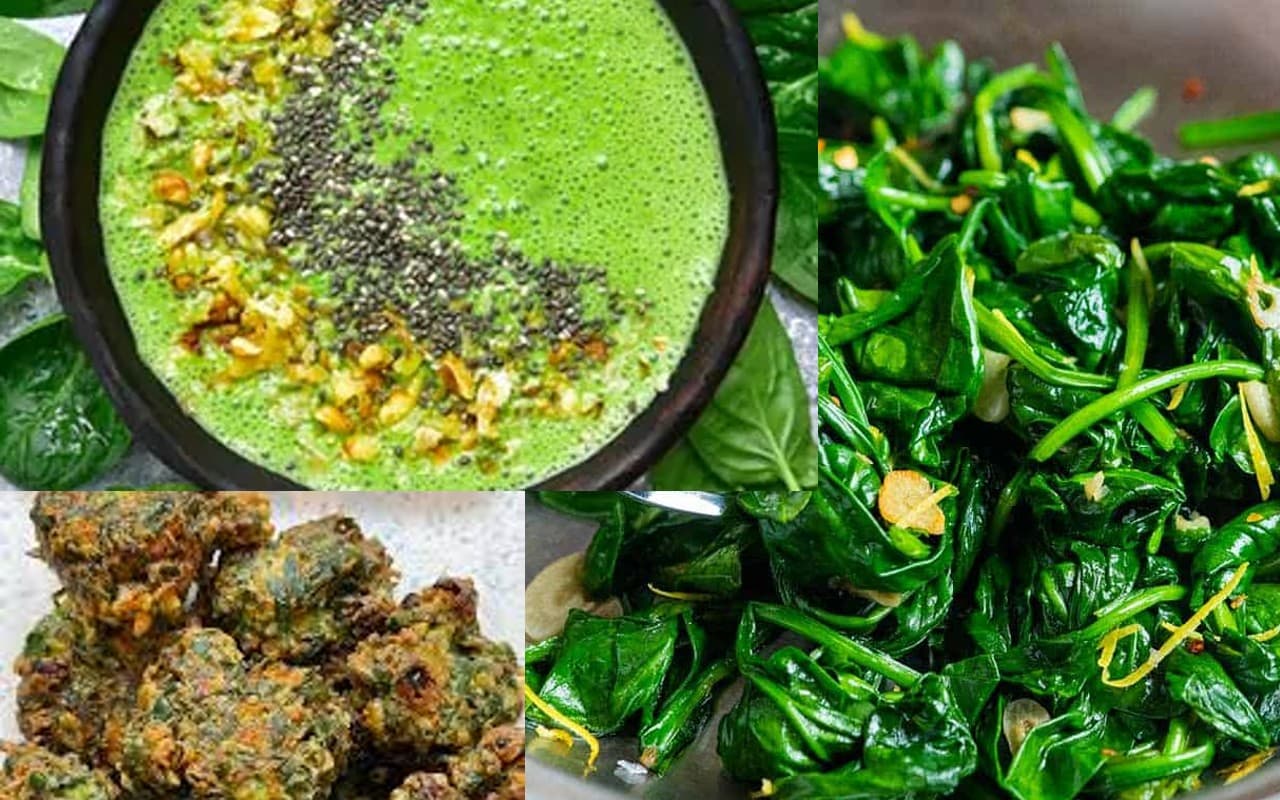 पालक विटामिन और मिनरल्स का है खजाना, भूख शांत करने से लेकर वजन घटाने तक में है कारगर
