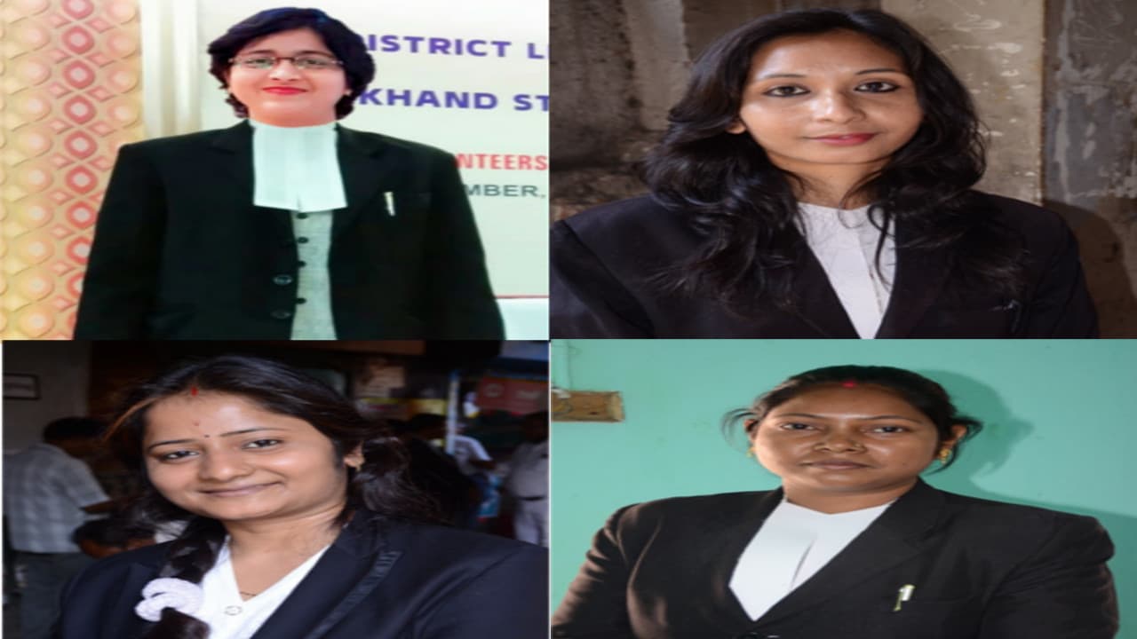 International Women's Day 2021 : लोगों के चेहरे पर मुस्कान बिखरने के लिए धनबाद की कई महिलाओं ने चुना वकालत का पेशा