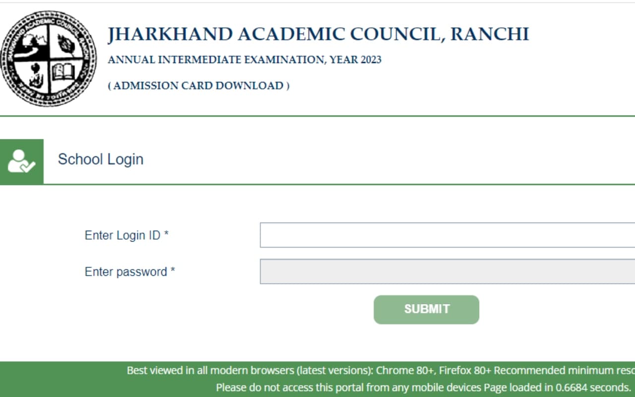 JAC झारखंड 12 वीं परीक्षा 2023 का एडमिट कार्ड जारी, jac.jharkhand.gov.in से ऐसे करें डाउनलोड, डायरेक्ट लिंक