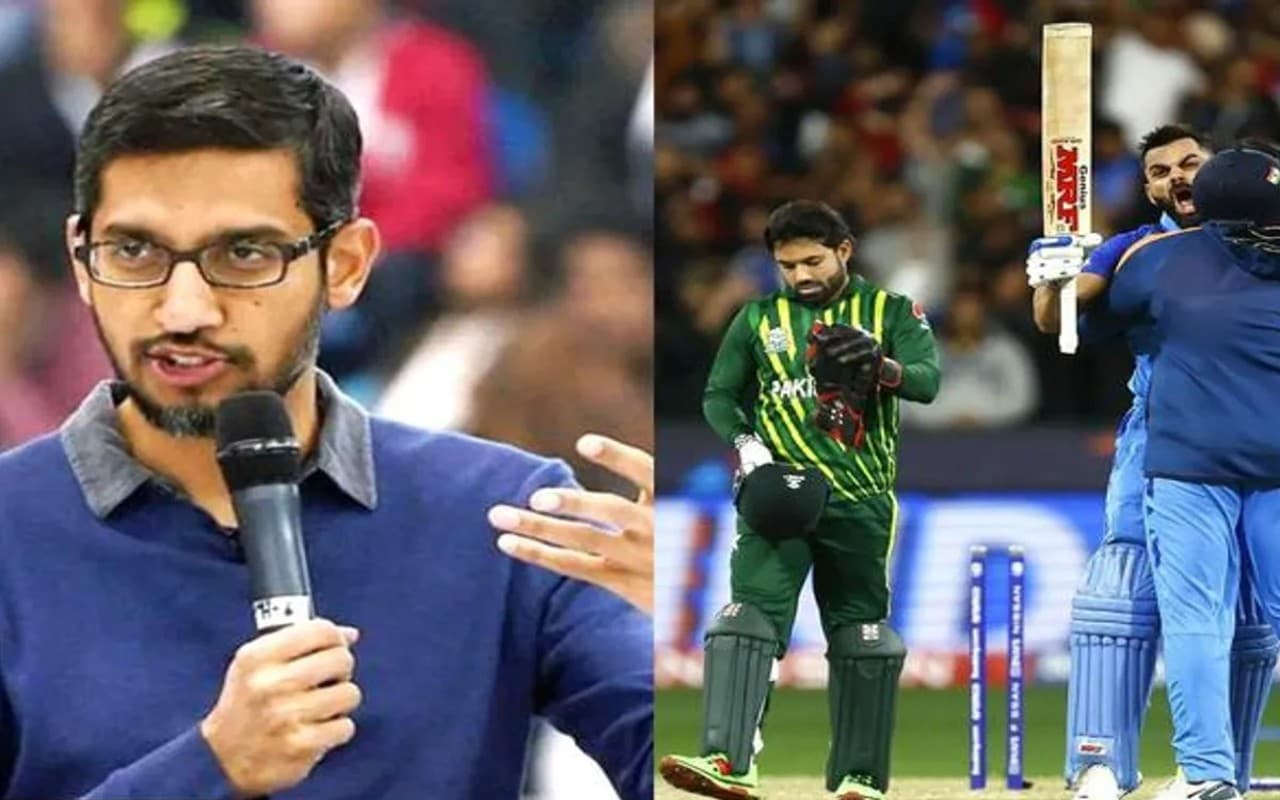 Google CEO सुंदर पिचाई ने भारत-पाकिस्तान मैच पर ट्वीट कर दी दिवाली की ऐसी बधाई