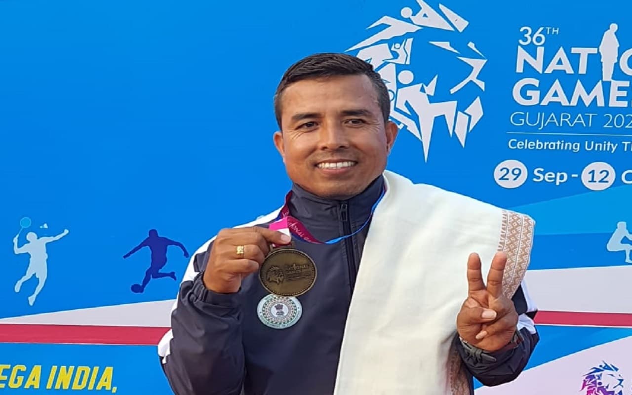 National Games: लॉन बॉल में झारखंड का गोल्डन सफर जारी, सुनील बहादुर ने जीता सोना
