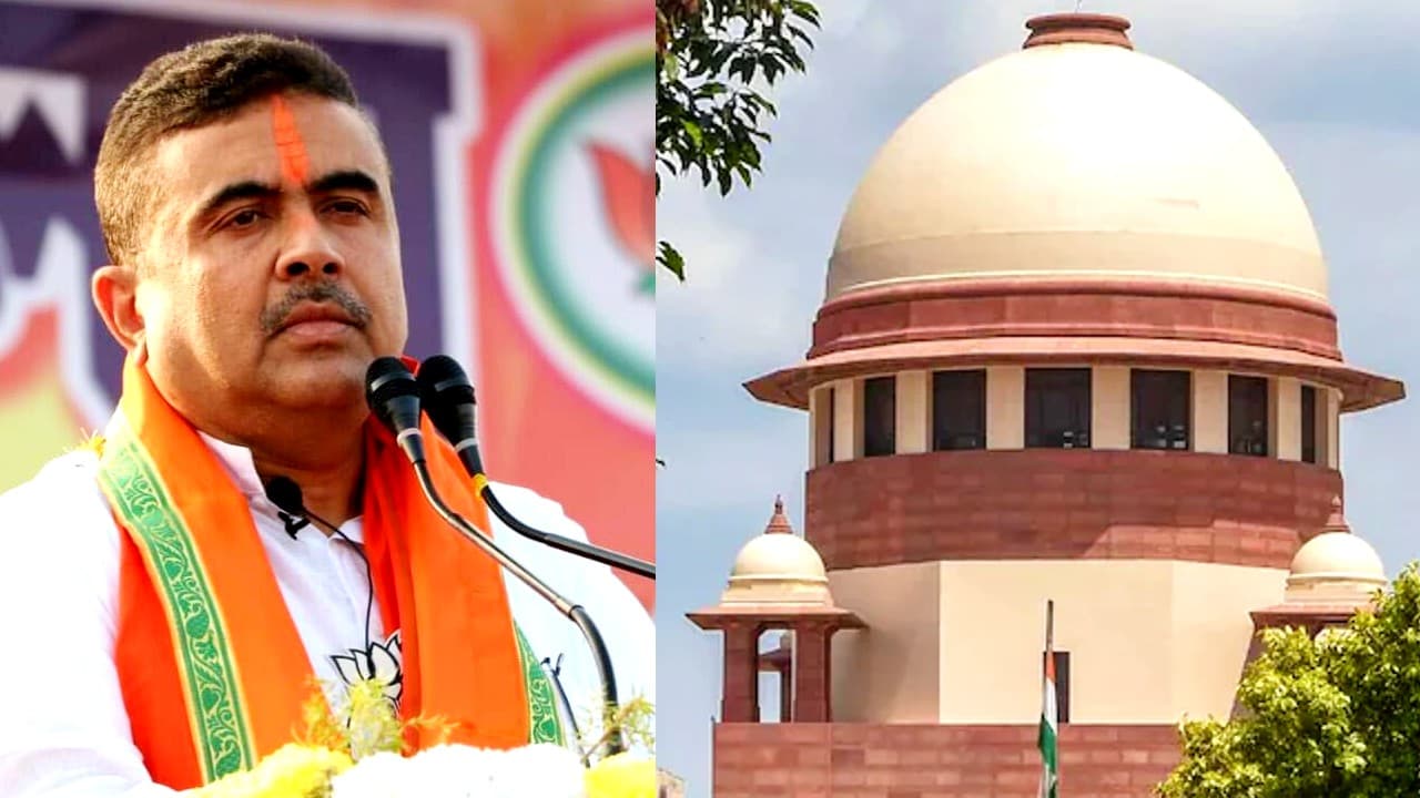 शुभेंदु अधिकारी काे सुप्रीम कोर्ट व हाइकोर्ट से दो अलग-अलग मामलों में मिली राहत