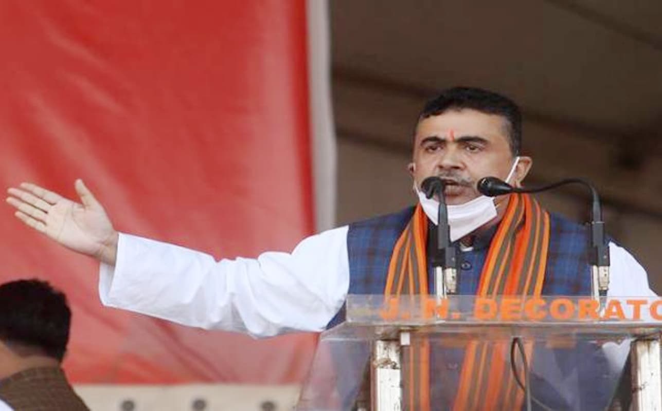 West Bengal Election 2021: ‘हरे कृष्ण हरे-हरे, बीजेपी घरे-घरे’, तृणमूल छोड़कर भाजपा में शामिल हुए शुभेंदु अधिकारी ने दिया नया नारा