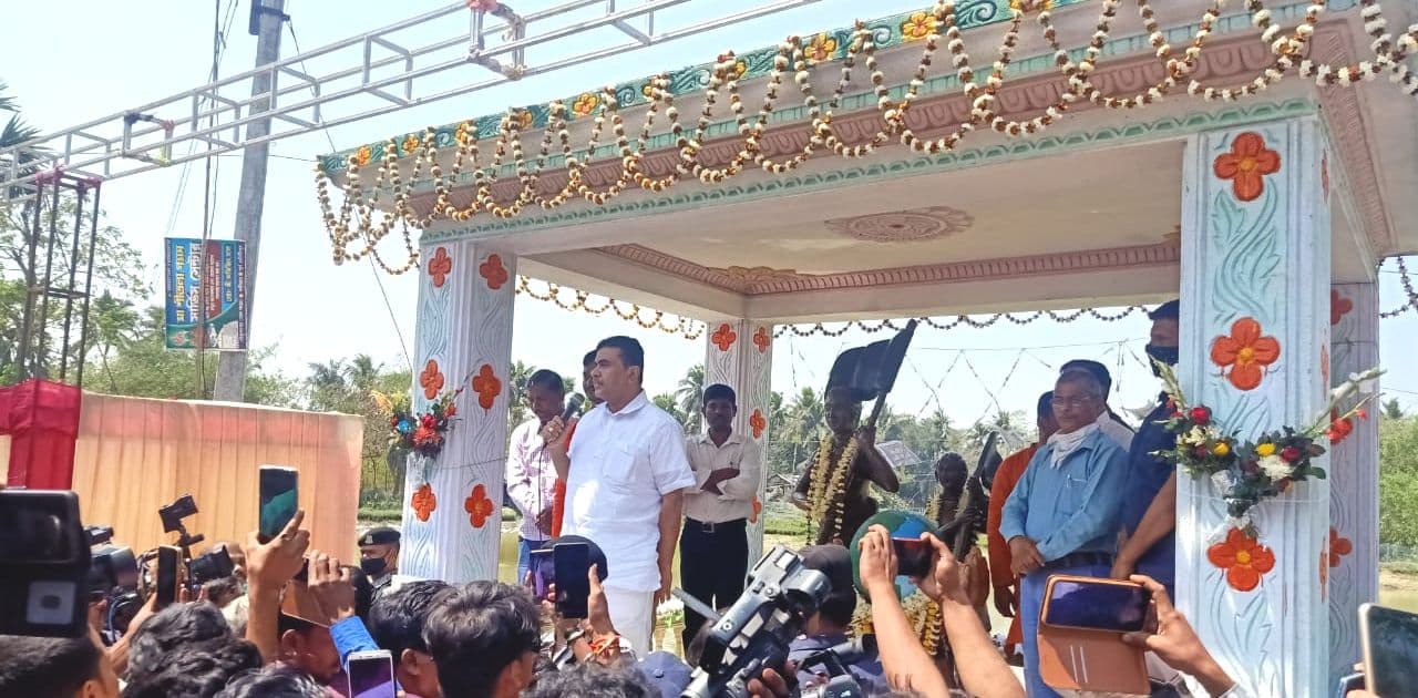 नंदीग्राम में शुभेंदु अधिकारी का विरोध, बोले भाजपा नेता- TMC को नंदीग्राम में शहीद दिवस मनाने का अधिकार नहीं