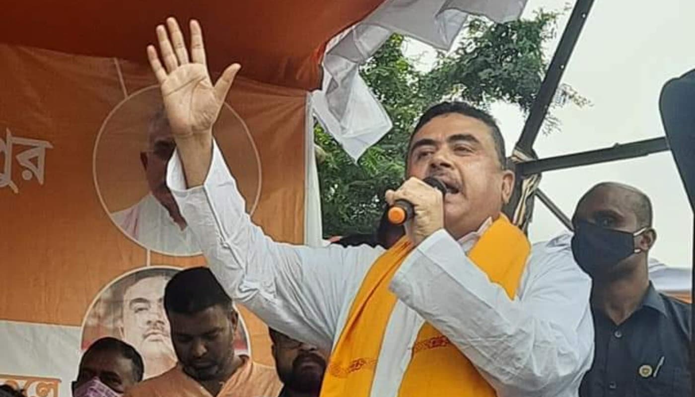 शुभेंदु अधिकारी ने पूर्वी मेदिनीपुर के एसपी को दी कश्मीर ट्रांसफर की धमकी, दर्ज हुआ मुकदमा