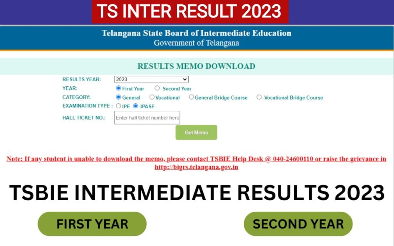 TS Inter Result 2023: TSBIE IPE 1st, 2nd year के नतीजे जल्द, चेक करने का तरीका, वेबसाइट लिस्ट