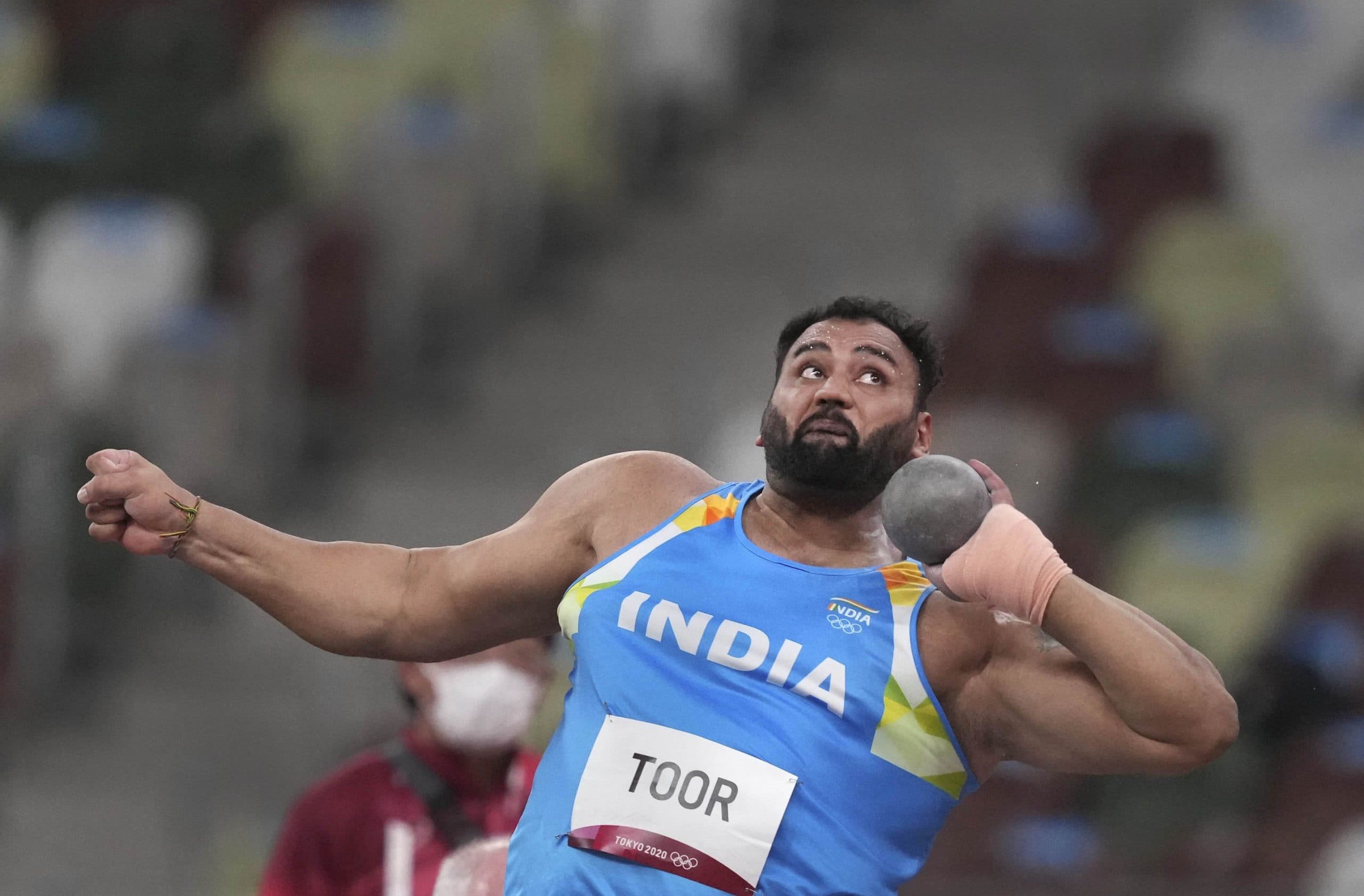 Olympics : शॉटपुट फाइनल में जगह बनाने से चूके तेजिंदर पाल सिंह तूर