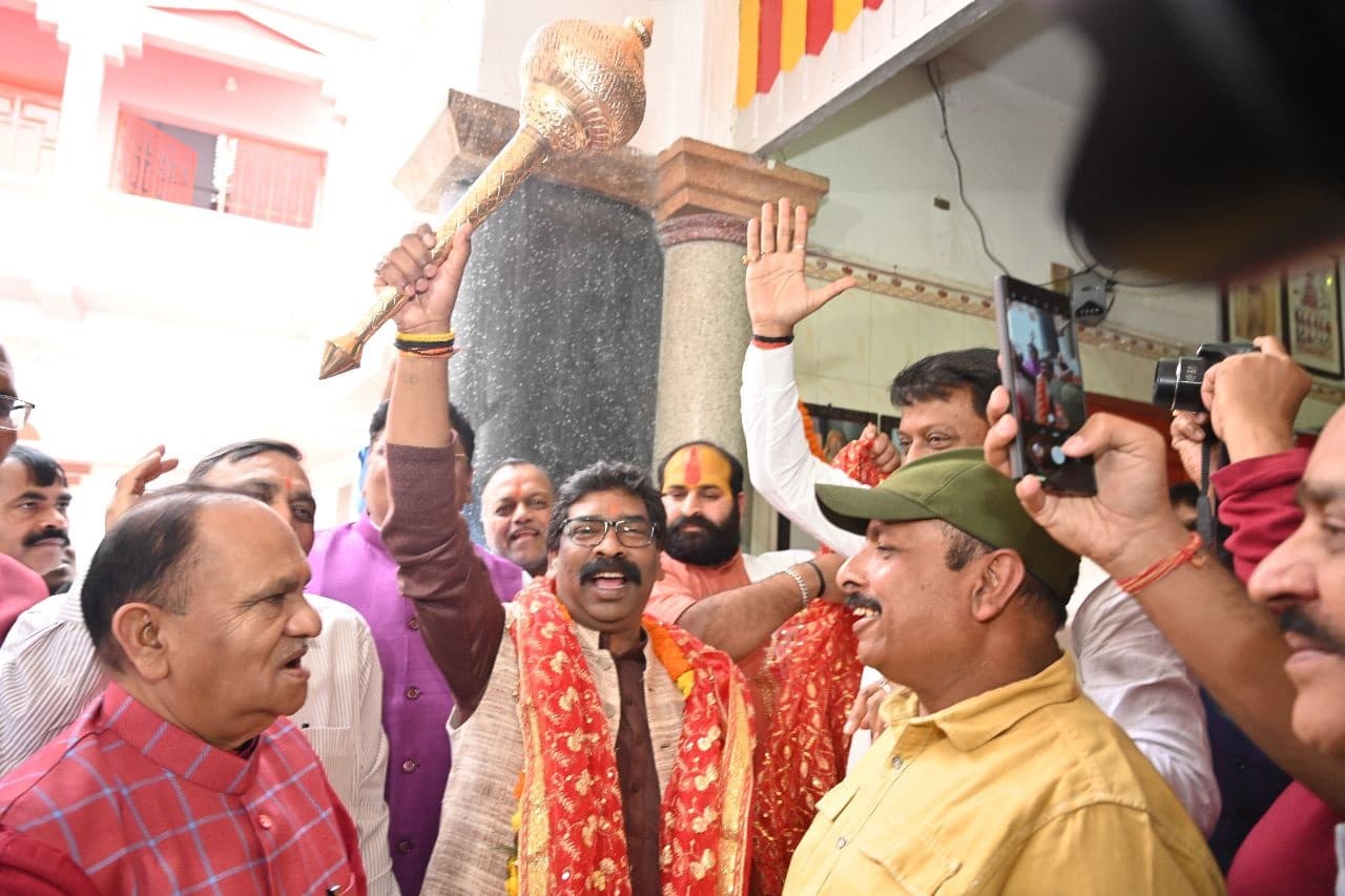 14.67 करोड़ से तपोवन मंदिर व आसपास के इलाके होंगे विकसित, सीएम हेमंत सोरेन ने रखी आधारशिला, ये है एक्शन प्लान