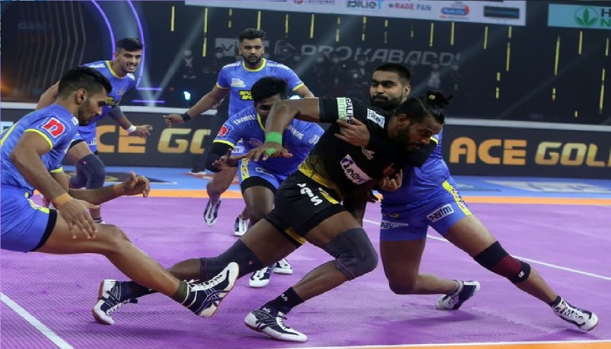 Pro Kabaddi Match 2 : तमिल थलाइवा और तेलुगु टाइटन्स के बीच मुकाबला 40-40 से ड्रॉ