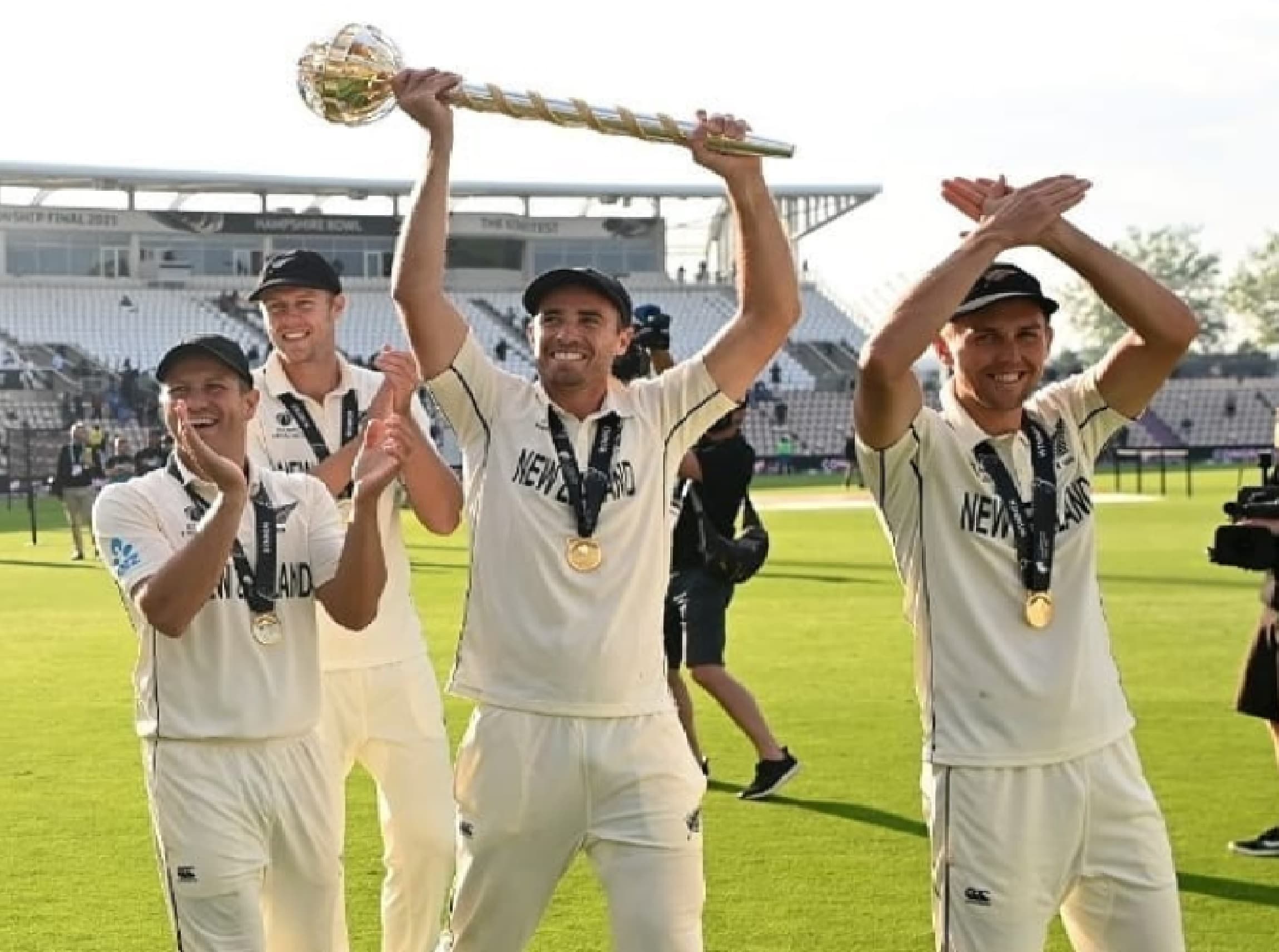 कैंसर पीड़ित 8 साल की बच्ची की मदद के लिए आगे आये टिम साउथी, WTC Final की जर्सी करेंगे नीलाम