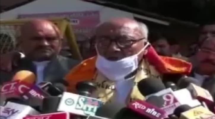 Tractor Rally Violence News : 'सुनियोजित थी ट्रैक्टर रैली में हिंसा', दिग्विजय सिंह का मोदी सरकार पर गंभीर आरोप