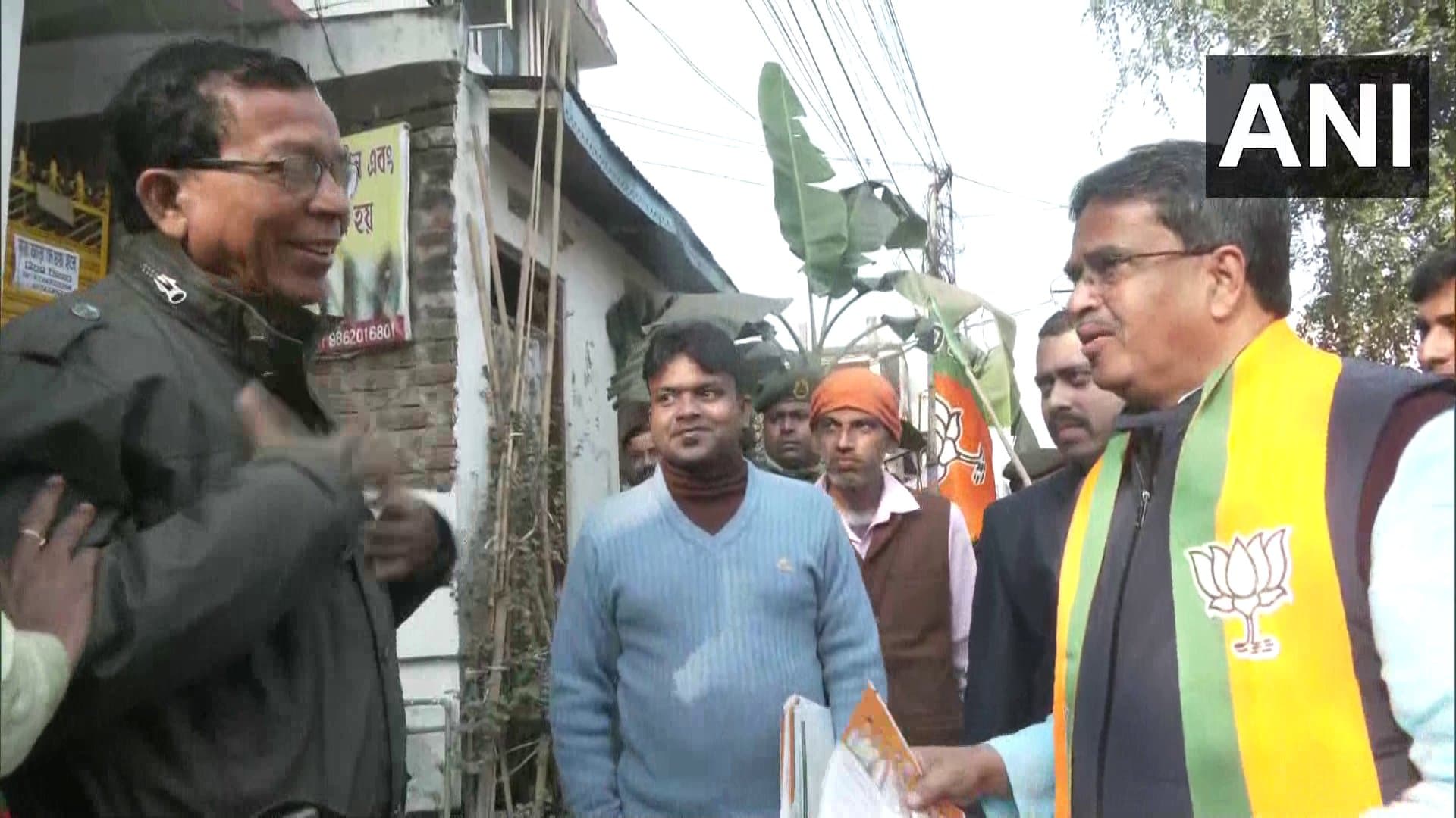 Tripura Election 2023: फिर सत्ता में लौटने की तैयारी, BJP ने कसी कमर, CM माणिक साहा ने घर-घर जाकर मांगा वोट