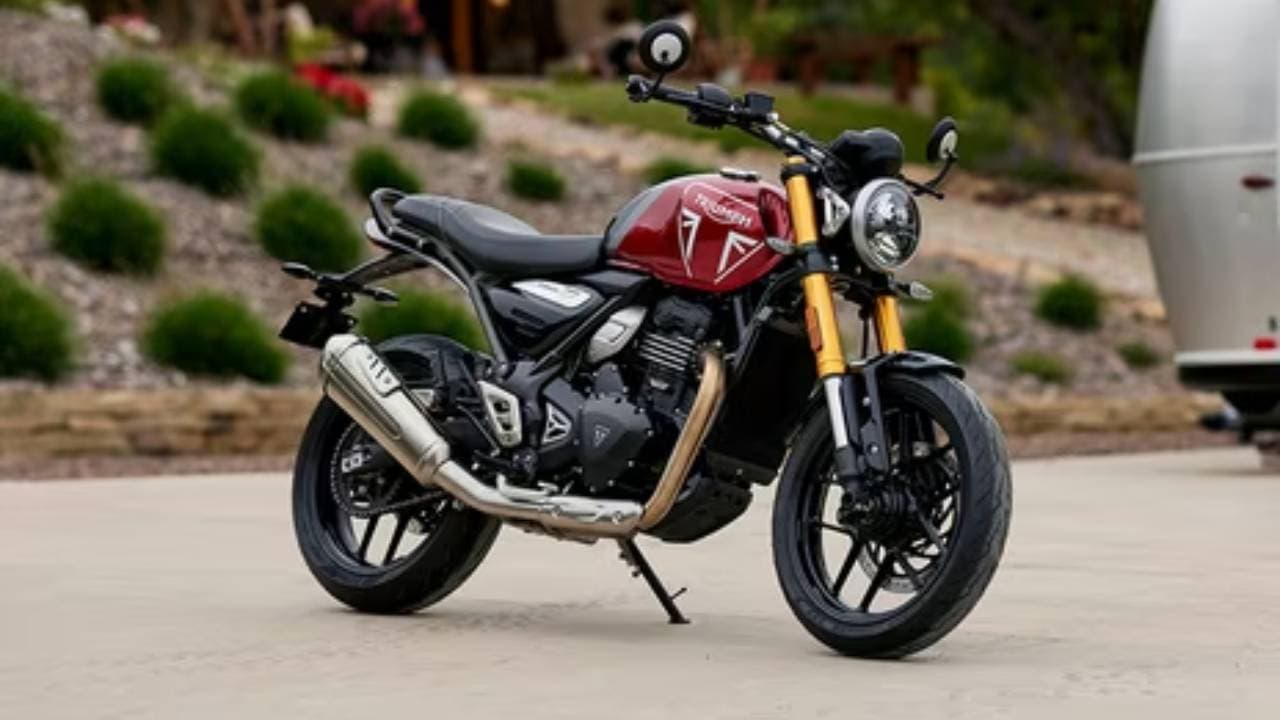 PHOTO : ट्रायम्फ स्पीड 400 मोटरसाइकिल वेटिंग पीरियड बढ़कर हुई चार महीना, जानें क्या है इसकी खासियत