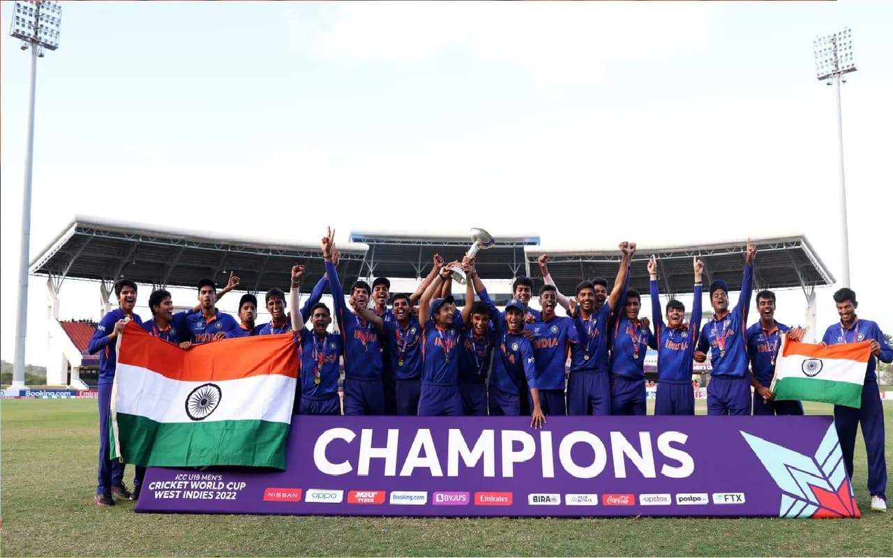 U19 World Cup 2022: वर्ल्ड कप विजयी टीम के सदस्यों को सम्मानित करेगा बीसीसीआई, होगी पैसों की बरसात