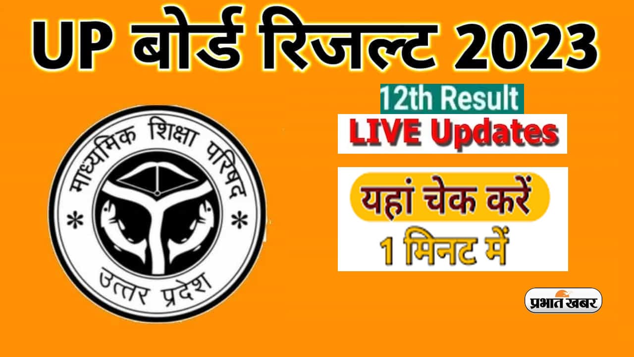 UP Board 12th Result: यूपी 12वीं बोर्ड रिजल्ट जारी, शुभ छापरा ने किया टॉप
