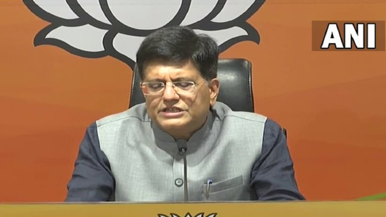 केन्द्रीय मंत्री पीयूष गोयल ने साधा तेलंगाना सरकार पर निशाना, बताया विफल सरकार, नहीं बांटा गरीबों को राशन