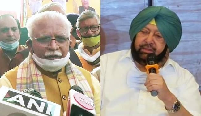 किसानों के प्रदर्शनों के बीच हरियाणा और पंजाब के मुख्यमंत्री के बीच छिड़ा वाक् युद्ध, खट्टर बोले- अमरिंदर ने किया ओछी भाषा का प्रयोग