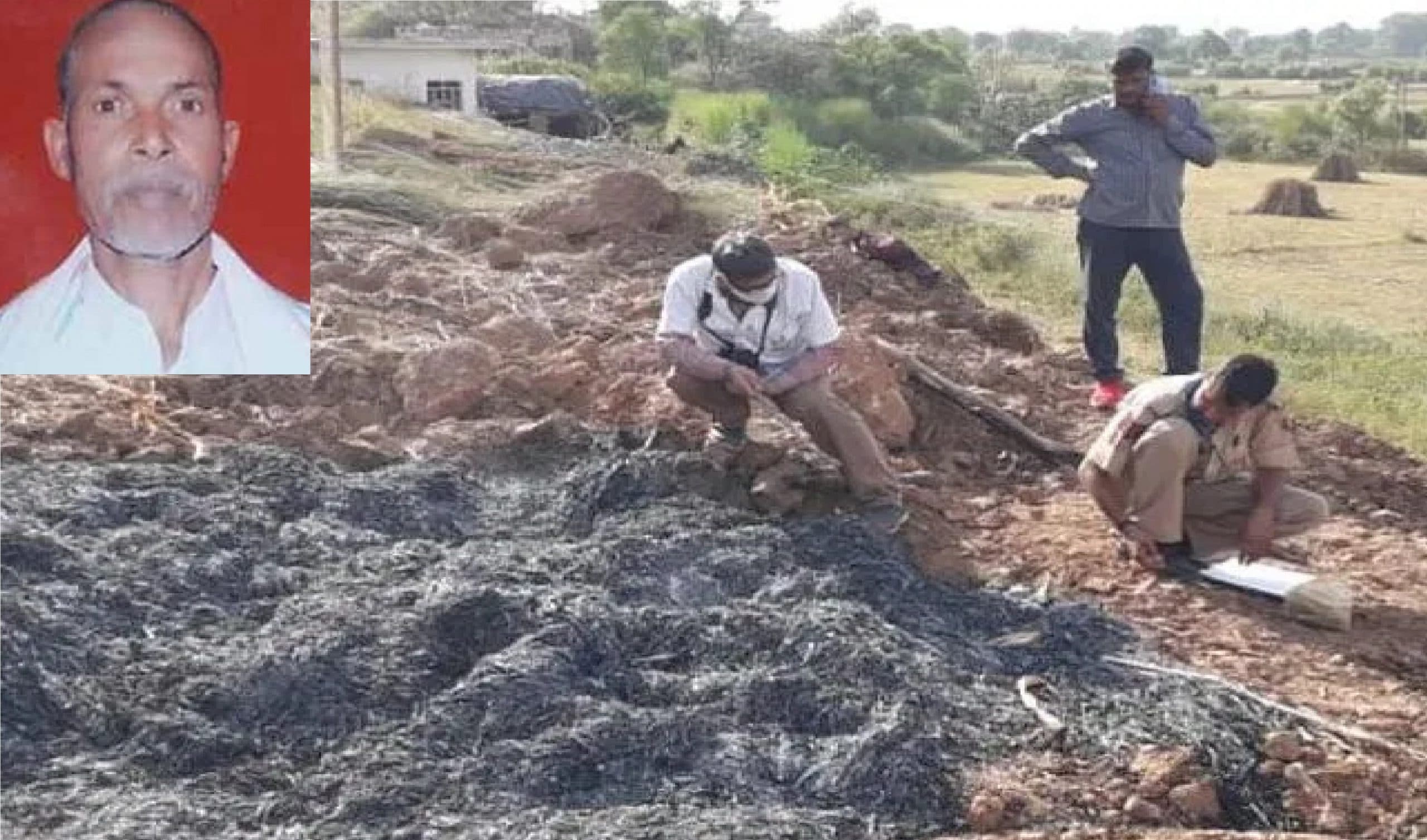 मंदिर की जमीन पर कब्जा नहीं कर सके तो पुजारी को जिंदा जलाया, न्याय के लिए धरने पर बैठा है परिवार