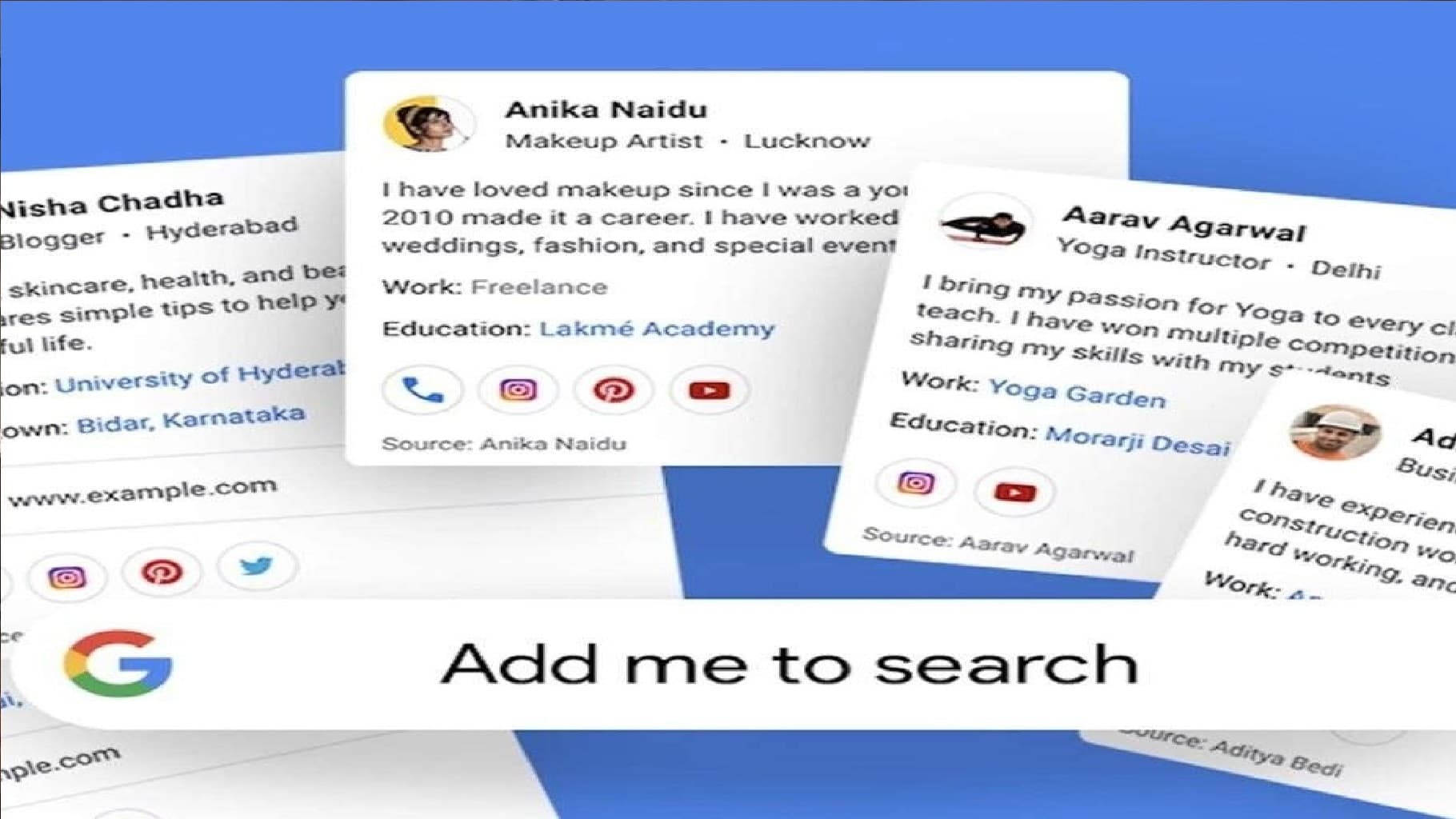 गूगल सर्च पर बनायें अपना वर्चुअल विजिटिंग कार्ड