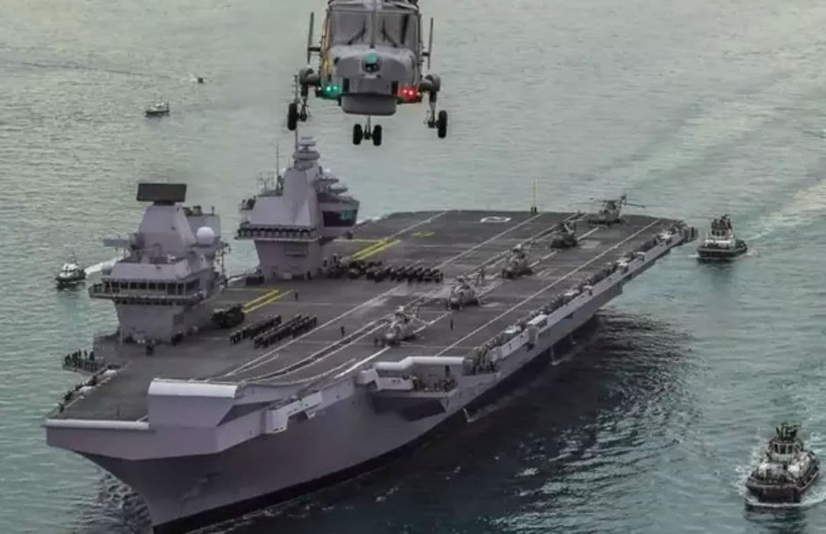 ब्रिटेन कर रहा है चीन को सबक सिखाने की तैयारी, एशिया में भेज रहा कई एयरक्राफ्ट कैरियर