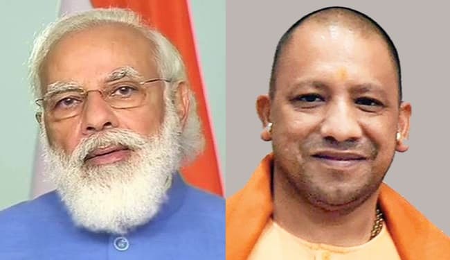 स्वदेशी ब्रांड मोबाइल बेचने की खातिर होर्डिंग में लगा दी मोदी-योगी की तस्वीर, FIR दर्ज, जानिए पूरा मामला