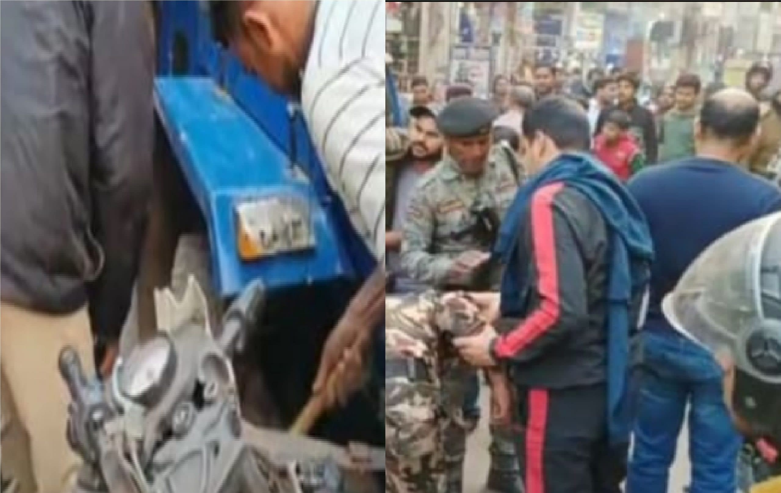 भागलपुर में पुलिस जीप और बाइक के बीच आमने-सामने की टक्कर, चार पुलिस कर्मी हुए घायल