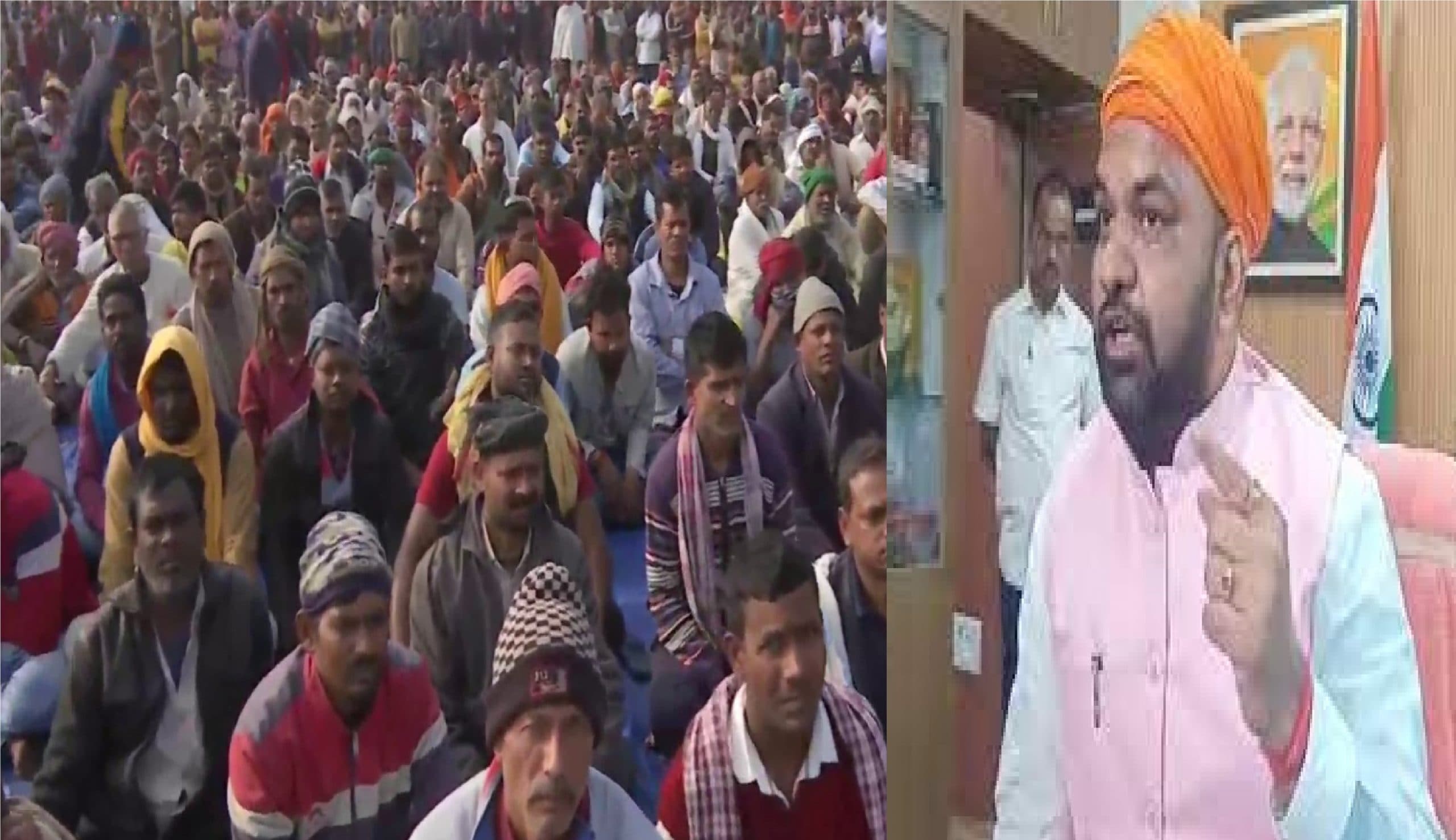 चौसा जमीन अधिग्रहण के मामले में किसानों ने की महापंचायत, सम्राट चौधरी बोले- 'विरोध करना हमारा अधिकार'