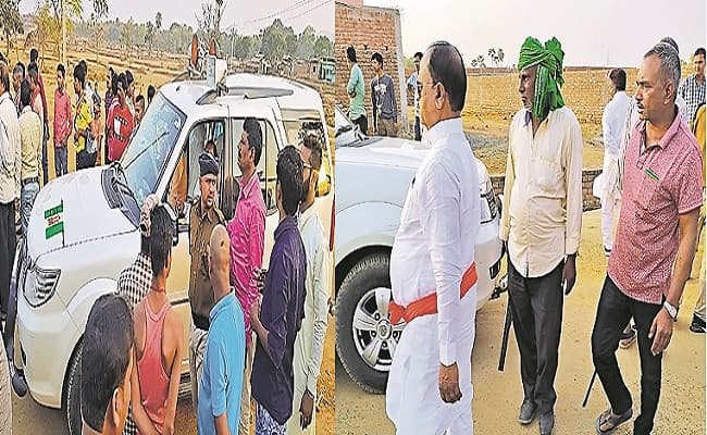 जमीन पर कब्जा जमाने पहुंचे जदयू MLA को ग्रामीणों ने बनाया बंधक, हथियारों से लैस अपने गुर्गों के साथ पहुंचे थे विधायक