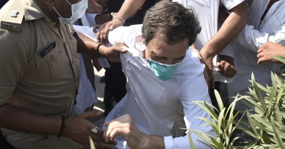 हाथरस कांड : राहुल गांधी का ऐलान- कोई भी ताकत मुझे हाथरस के परिवार से मिलने से नहीं रोक सकती