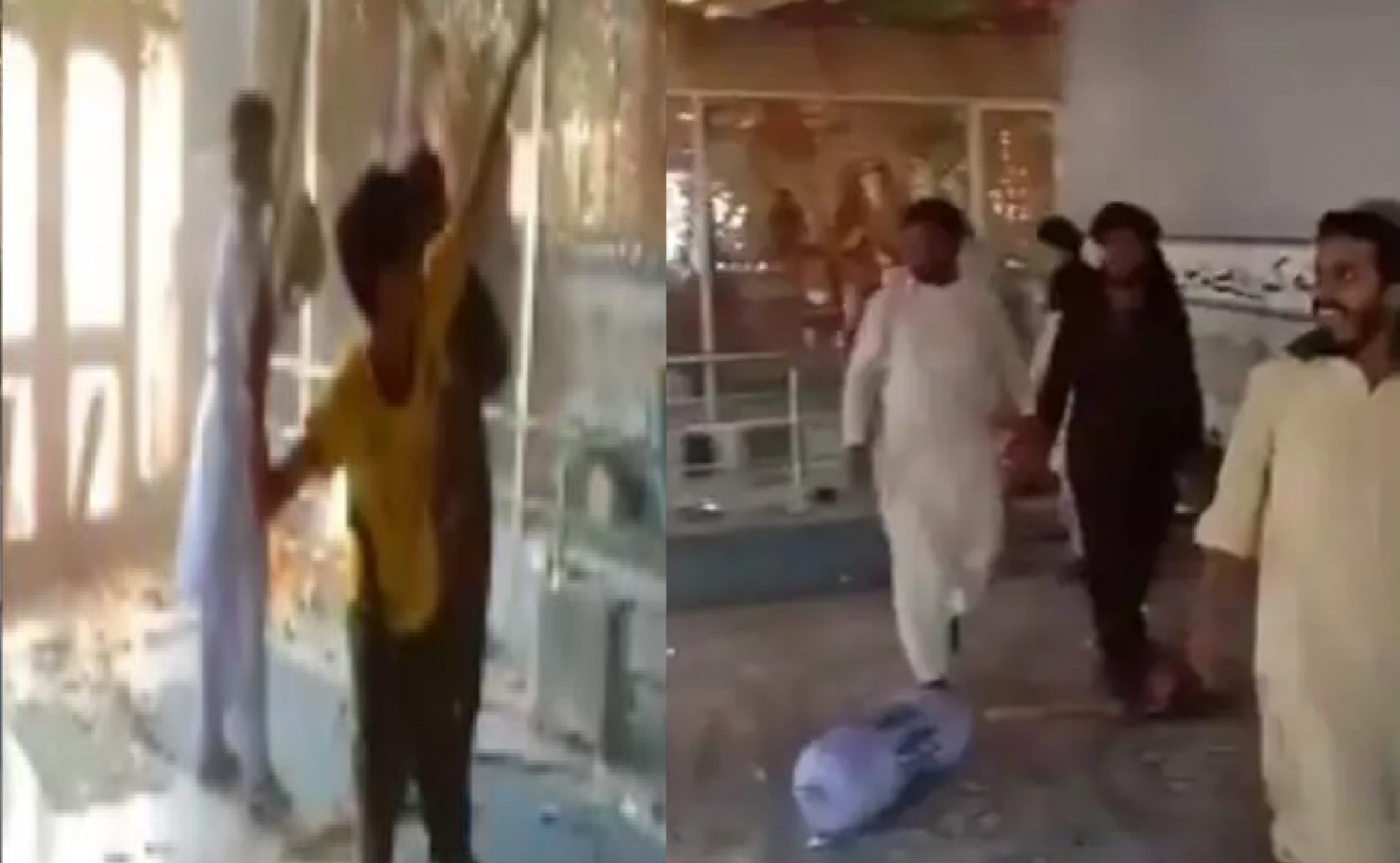 उपद्रवियों ने पाकिस्तान में हिंदू मंदिर तोड़ा, लगा दी आग