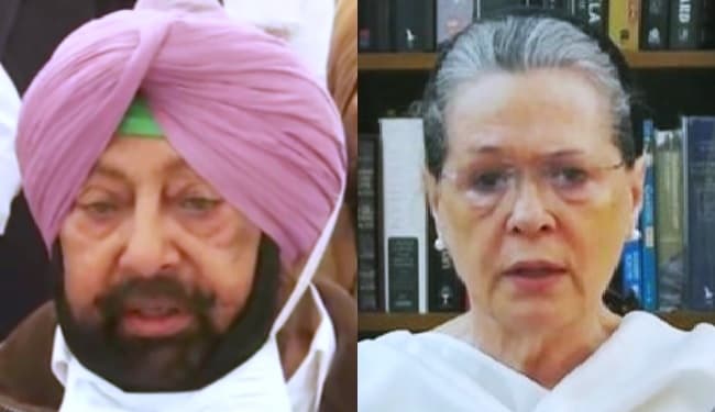 पंजाब : CM कैप्टन अमरिंदर सिंह ने सोनिया गांधी को लिखा पत्र, अंदरूनी कलह के बीच कल चंडीगढ़ पहुंचेंगे हरीश रावत