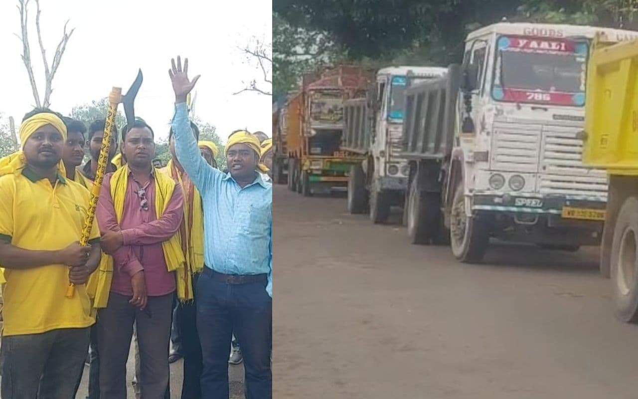 एससी-एसटी का दर्जा पाने के लिए कुड़मी आदिवासियों का संघर्ष जारी, 12 घंटे तक जाम किया राजमार्ग