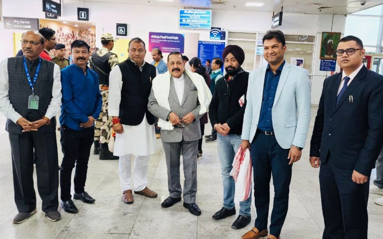 5 घंटे के झारखंड दौरे पर केंद्रीय मंत्री जितेंद्र सिंह, रांची में कई कार्यक्रमों में होंगे शामिल