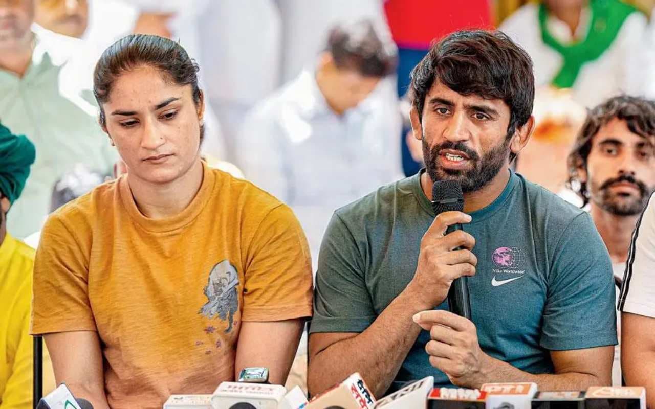 हम ट्रायल से नहीं भागे, युवाओं को अपने अधिकार के लिए लड़ता देखकर अच्छा लगा, बोले विनेश फोगाट और बजरंग पूनिया