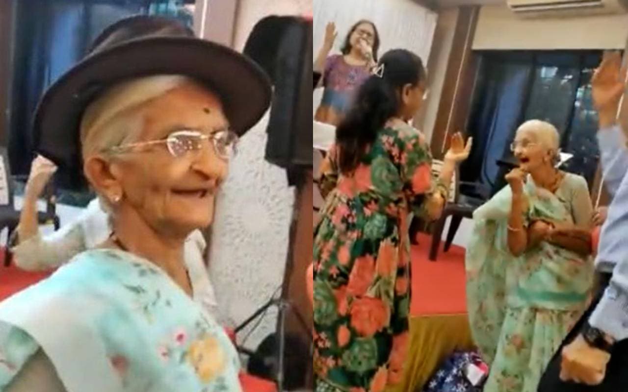 1954 बैच के दोस्तों के Reunion में दिखी जिंदादिली, इस गाने पर लगाए दादी ने ठुमके, Video Viral