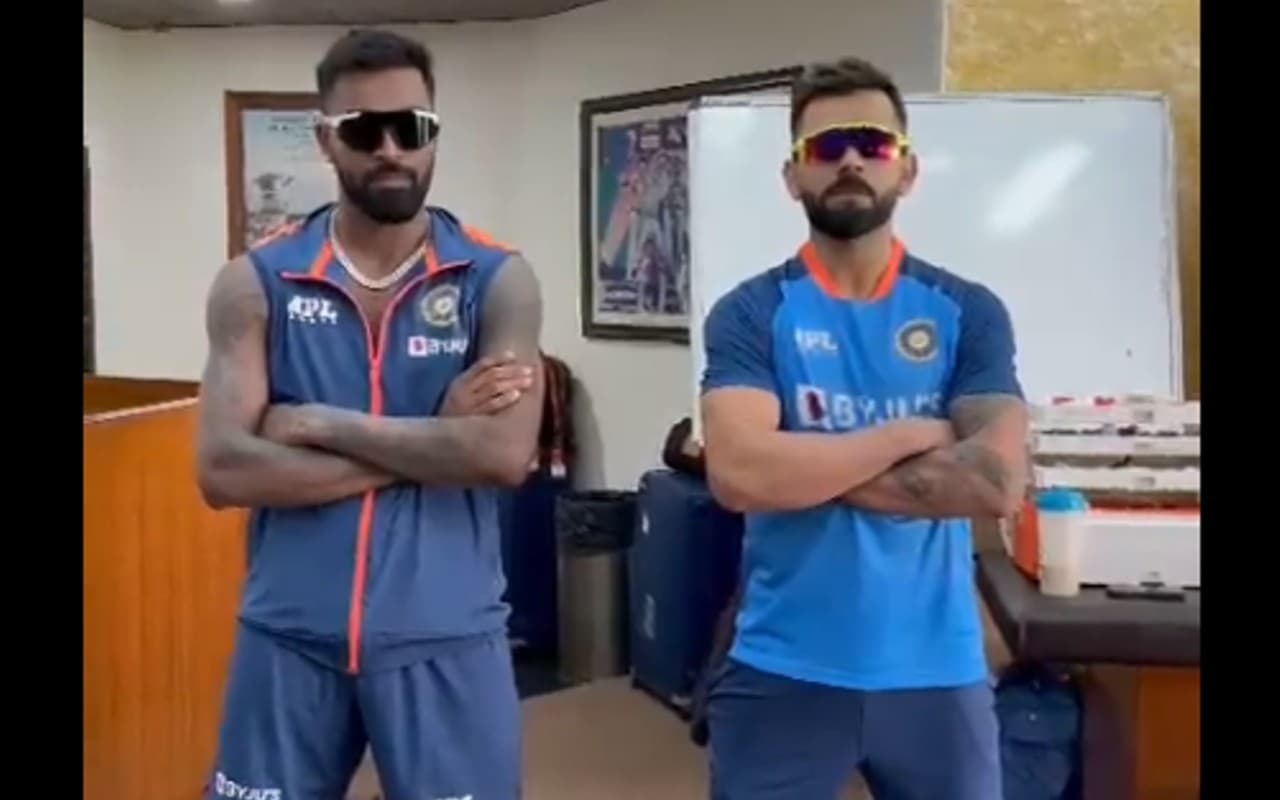 विराट कोहली और हार्दिक पांड्या के डांस के दिवाने हुए फैन्स, सोशल मीडिया पर VIDEO हुआ वायरल