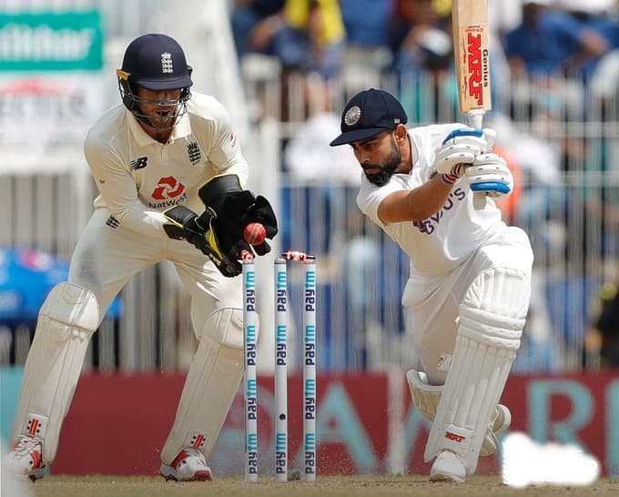 India Vs England Test : चेन्नई टेस्ट में लय में दिखे विराट कोहली, पूरा किया अपना 25वां टेस्ट अर्धशतक