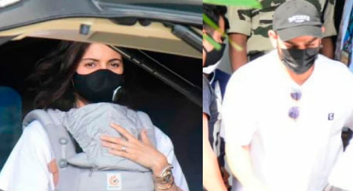 T20 World Cup 2021: पत्नी अनुष्का और बेटी वामिका के साथ मुंबई लौटे विराट कोहली, वीडियो वायरल