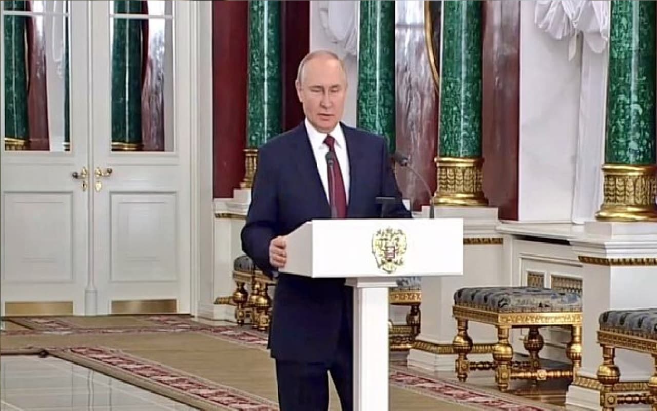 Russia Ukraine War : 'युद्ध के मैदान में रूस को हराना असंभव', जो बाइडेन पर व्लादिमीर पुतिन का पलटवार