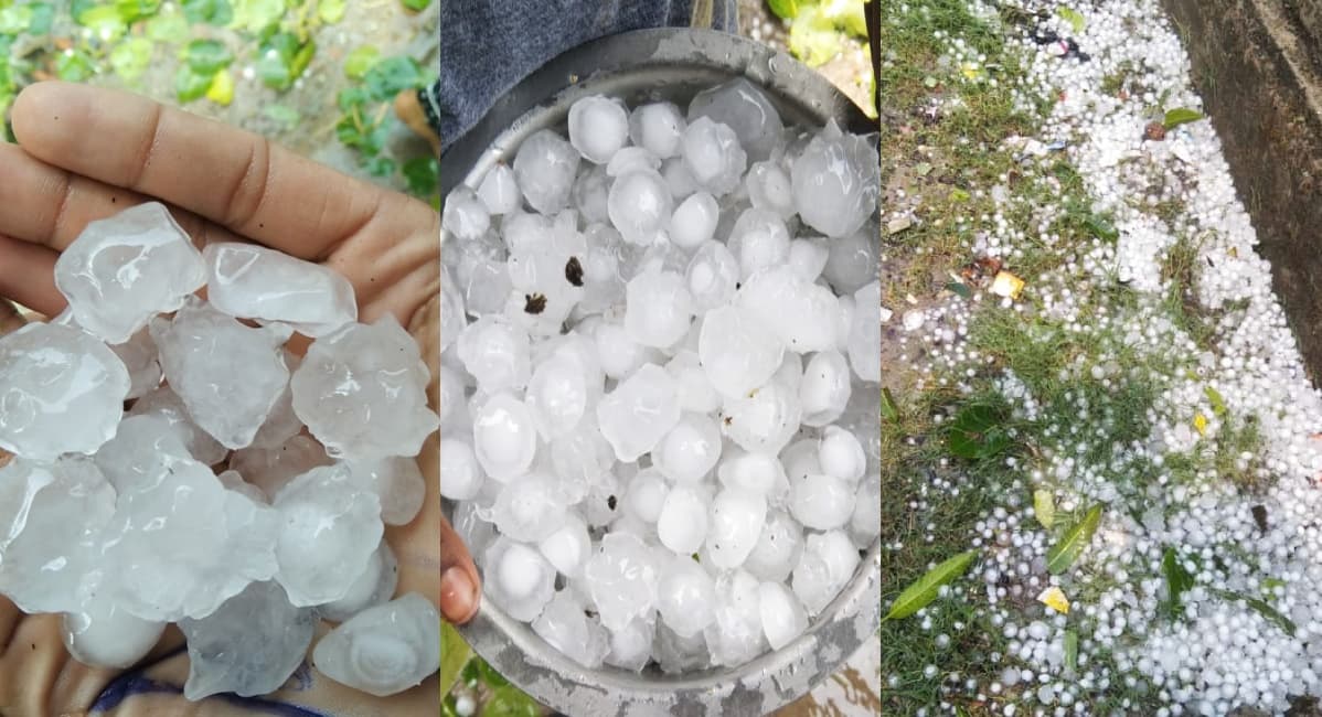 Weather today: पूर्व बिहार के कई जिलों में बदला मौसम, किशनगंज में गिरा ओला, कई जगहों पर होगी बारिश
