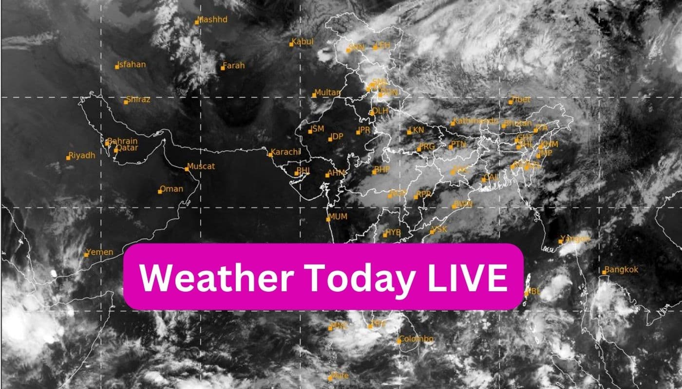 Weather Today LIVE: बंगाल की खाड़ी में 9 मई तक आ सकता है चक्रवात ‘मोचा’, मछुआरों को समुद्र में न जाने की सलाह