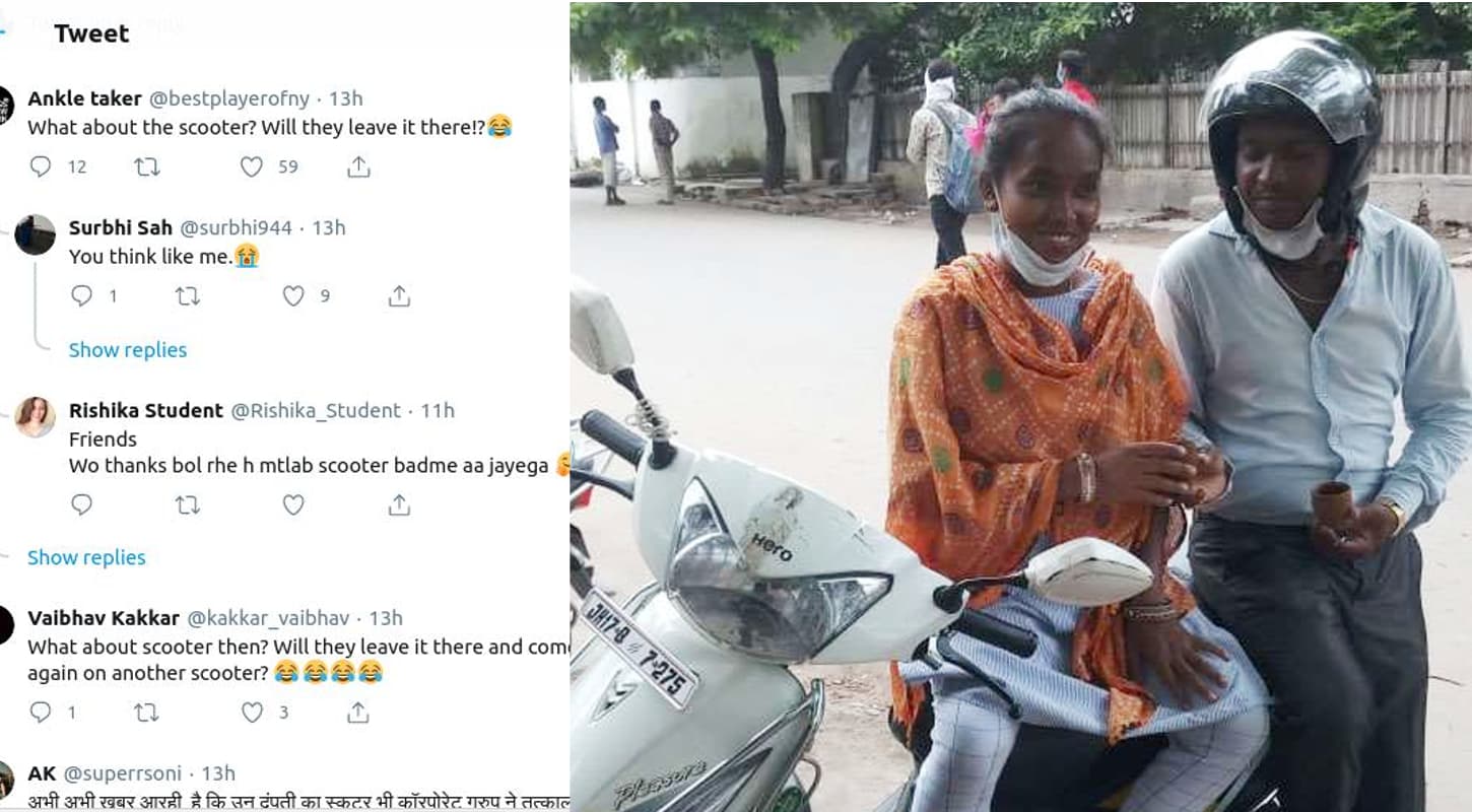 क्या होगा धनंजय के स्कूटर का? गोड्डा का आदिवासी दंपती अब हवाई जहाज से लौटेगा झारखंड