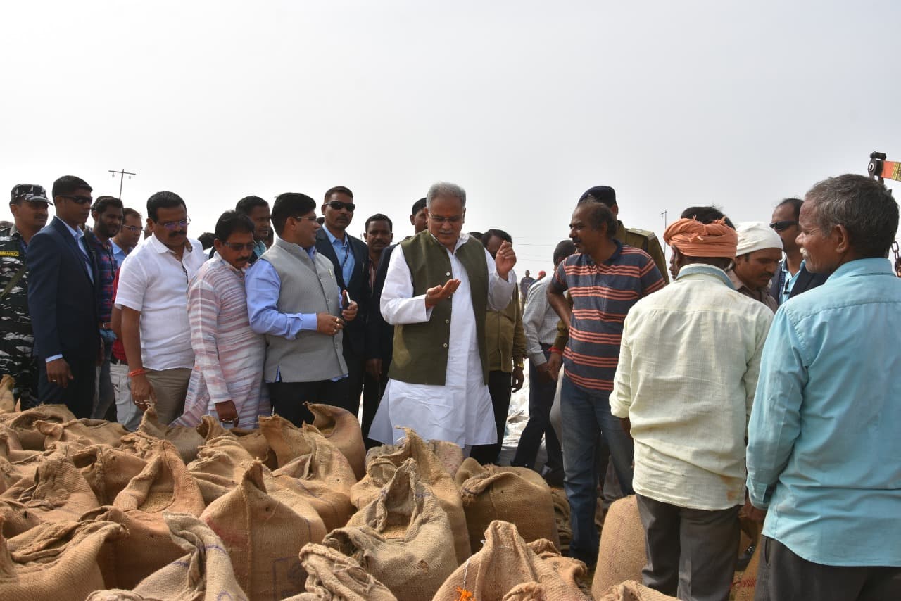 राज्य निर्माण के बाद अब तक सर्वाधिक धान खरीदी : 10 दिन अभी और हैं बाकी