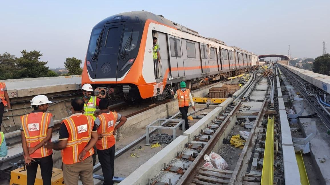 Kanpur Metro: मुख्य ट्रैक पर 90 किमी प्रति घंटे की स्पीड से दौड़ी कानपुर मेट्रो, 15 नवंबर को होगा ट्रायल